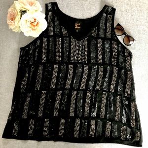 Rock & Shine Beaded Tank